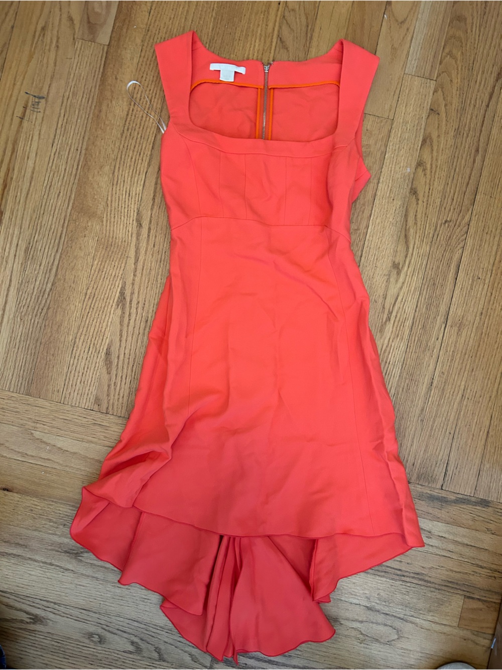 Antonio Bernardo Women’s Coral Sleeveless High-Low Dress